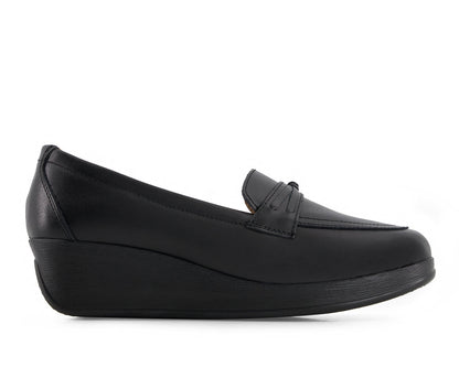 Andrea Women's Comfort Leather Platform Loafers 37639