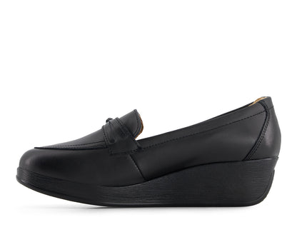 Andrea Women's Comfort Leather Platform Loafers 37639