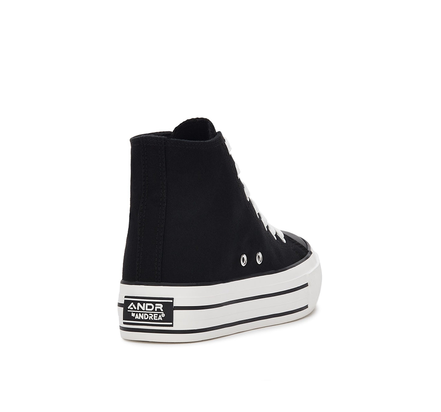 Andrea Canvas Sneaker Boots With Platform 89614