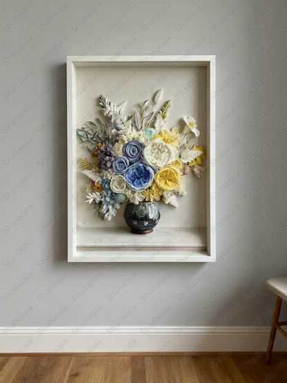 Forever Vessel - Preserved Flowers Wall Art