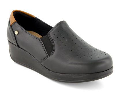 Andrea Women's Leather Platform Loafers 83409
