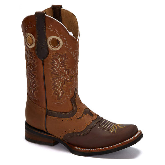 Forastero Men Western Cowboy Leather Boots FOR63178