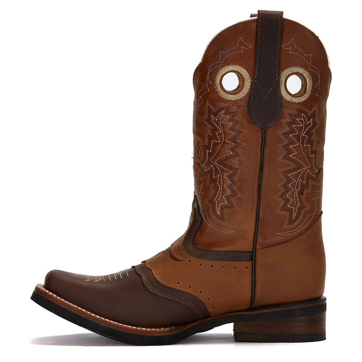 Forastero Men Western Cowboy Leather Boots FOR63178