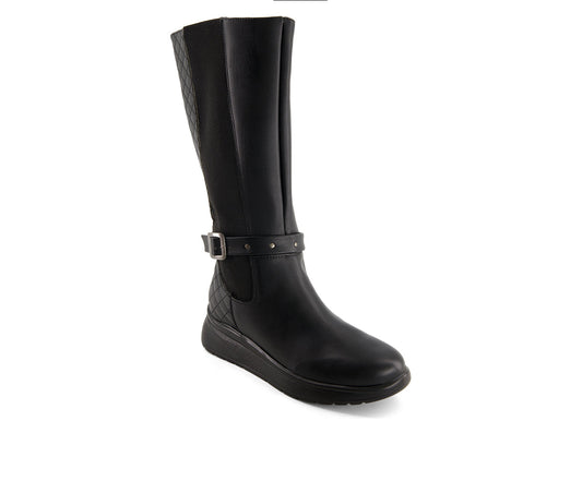 Andrea Women's Leather Tall Riding Boots 63319