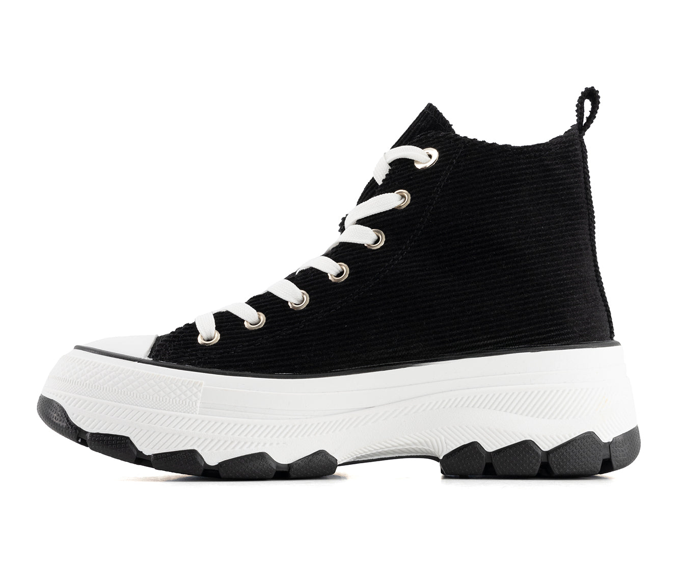 Andrea Women's High Top Urban Canvas Sneakers 77528