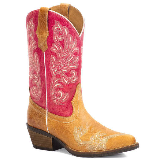 Ladies Western Leather Boots By Forastero FOR84640