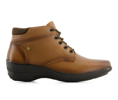 Andrea Women's Leather Lace up Booties 84744