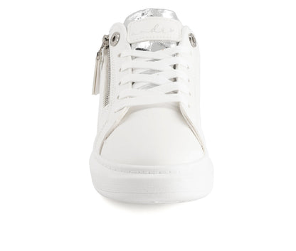 Andrea Women's Casual Sneakers with Side Zipper 61813