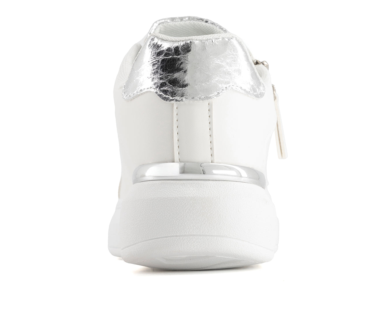 Andrea Women's Casual Sneakers with Side Zipper 61813