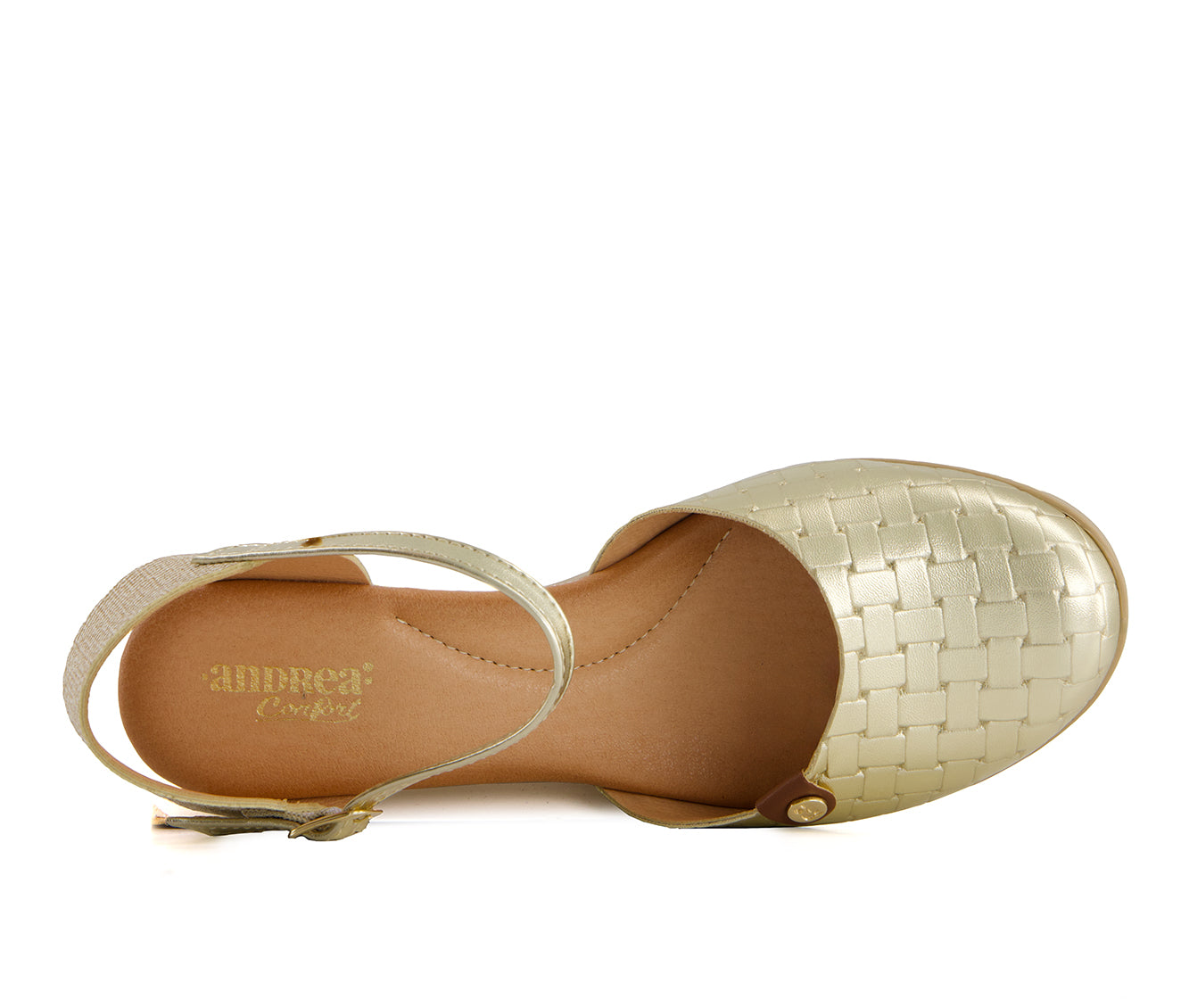 Andrea Women's Wedge Ankle Strap Summer Shoes 65261