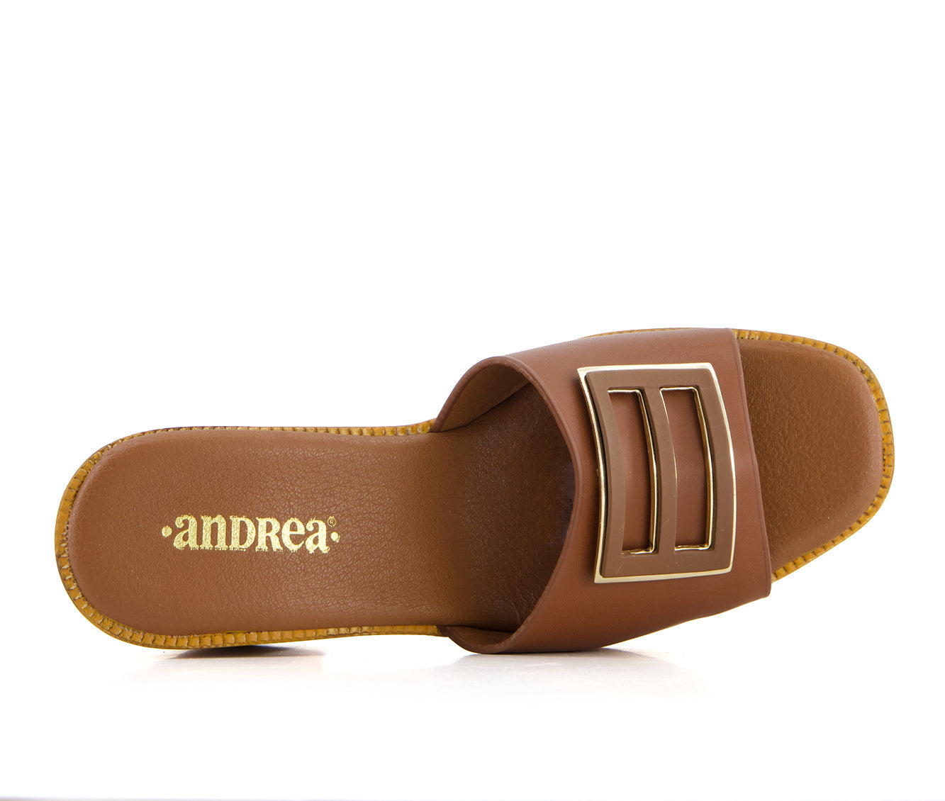 Andrea Women's Heeled Slip on Sandals 66143