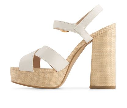 Andrea Women's High Heel Ankle Strap Sandals 69883