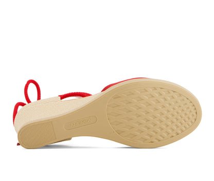 Andrea Women's Wedge Ankle and Calf Strap Espadrilles 88318