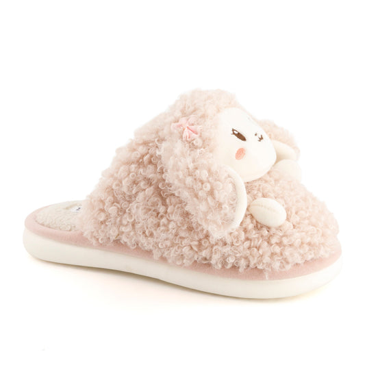 Andrea Women’s Cozy Sheep Slippers with Plush Faux Fur 90213 - 3773628