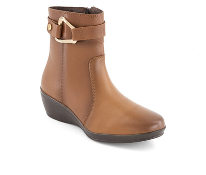 Andrea Women's Leather Booties 90567