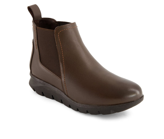 Andrea Women's Leather Short Chelsea Boots 90569