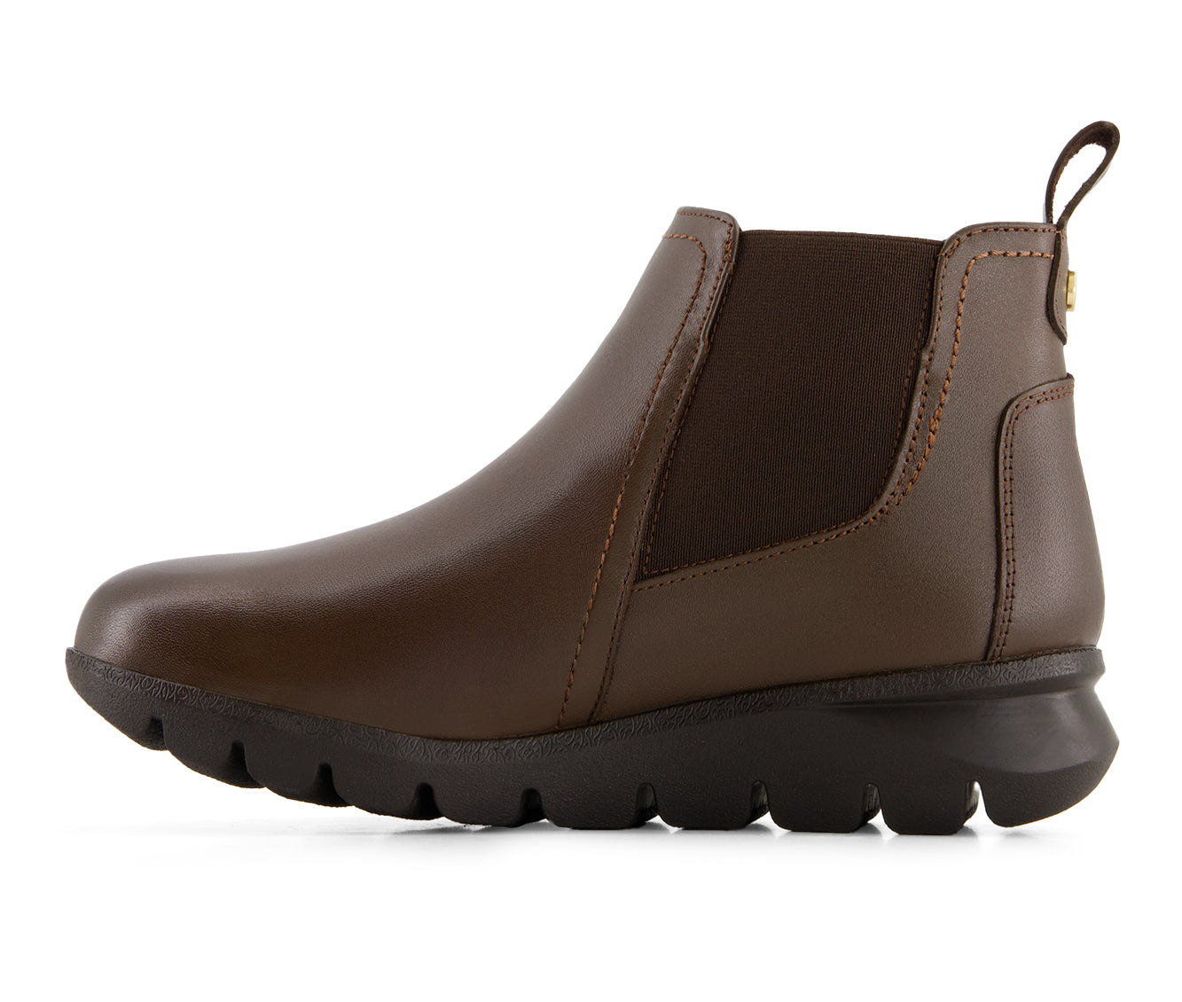 Andrea Women's Leather Short Chelsea Boots 90569