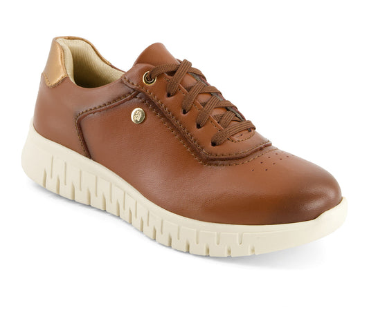 Andrea Women's Soft Leather Sneakers 90574