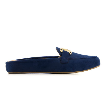 Andrea Women's Soft Suede Mules 90572