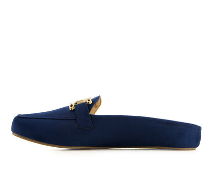 Andrea Women's Soft Suede Mules 90572