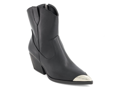 Andrea Women's Pointed Toe Western Booties 90707