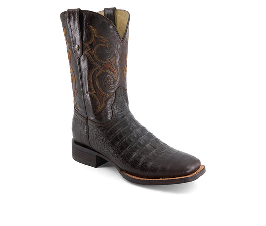 Forastero Men's Croco Embossed Leather Cowboy Boots 90999