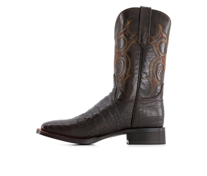 Forastero Men's Croco Embossed Leather Cowboy Boots 90999