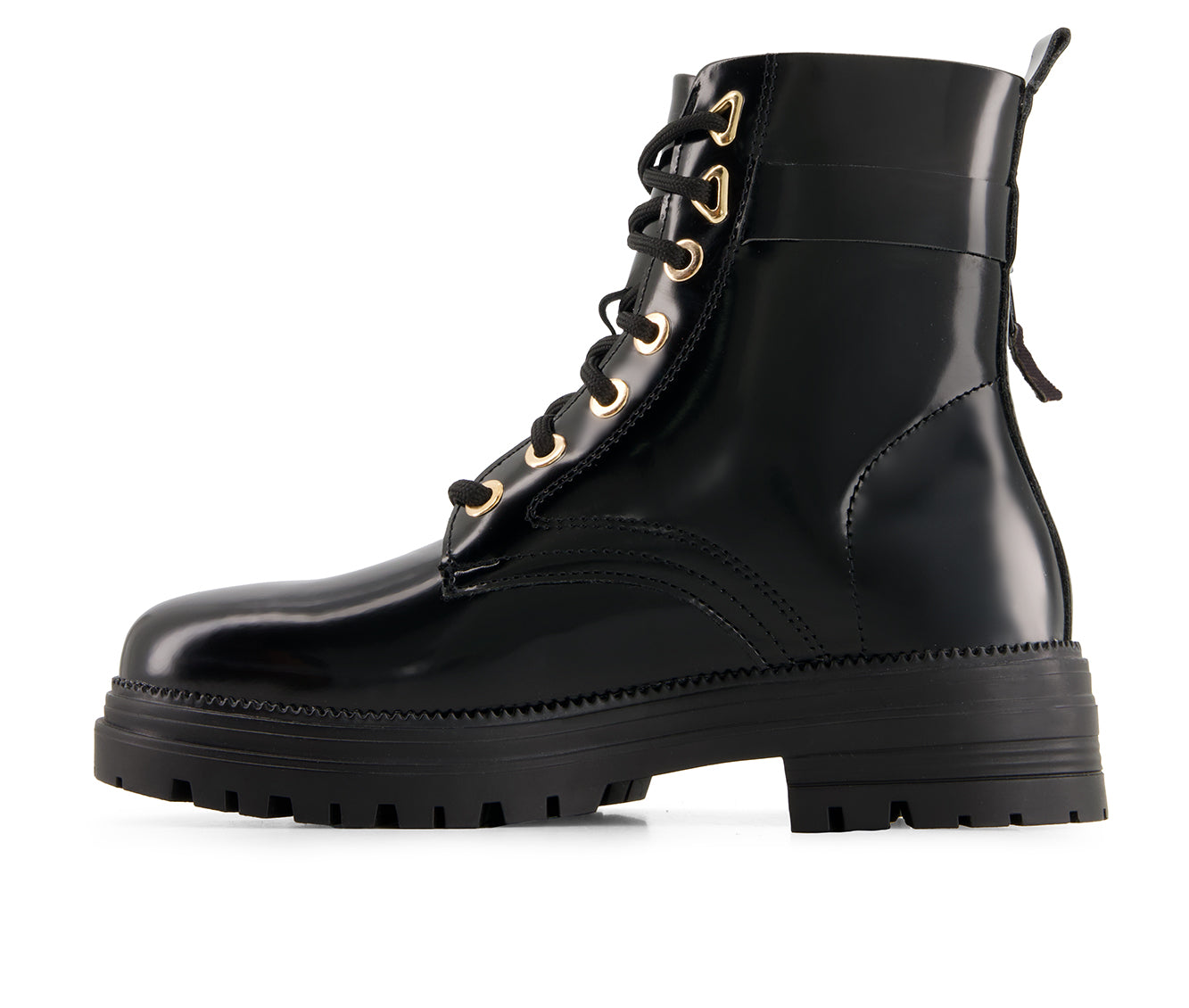 Andrea Women's Patent Boots With Bag 90772