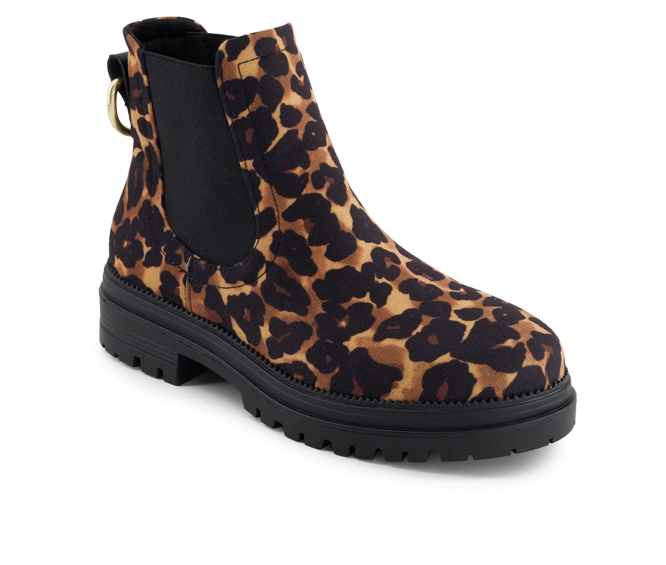 Andrea Women's Animal Print Chelsea Boots 90773