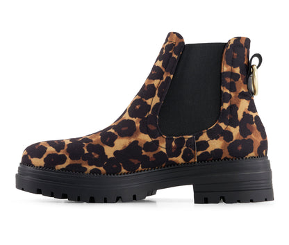 Andrea Women's Animal Print Chelsea Boots 90773