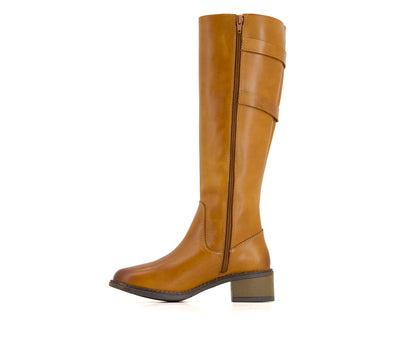 Andrea Women's Genuine Leather Tall Riding Boots 90764