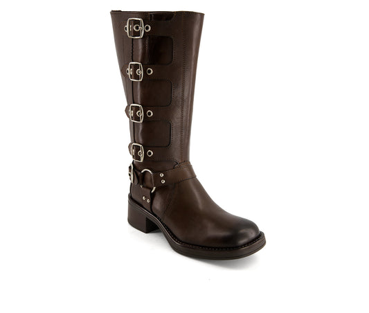 Andrea Women's Tall Biker Boots 90765