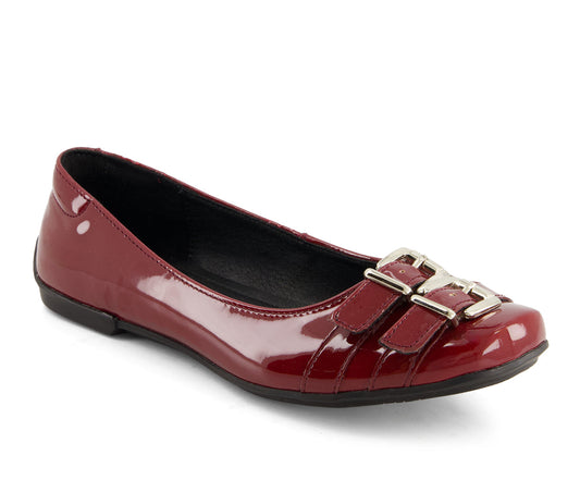 Andrea Women's Patent Ballet Flats 90824