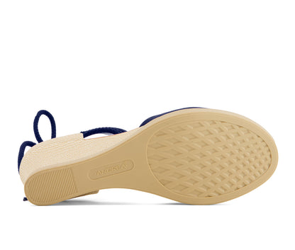 Andrea Women's Wedge Ankle and Calf Strap Espadrilles 88318