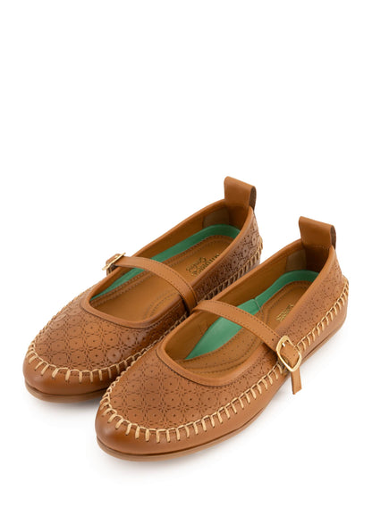 Andrea Women's Flats Leather 94794-3890264