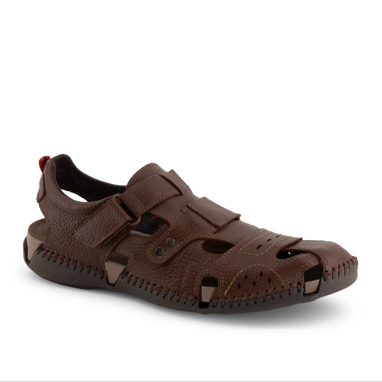Andrea Men, Men's Sandals Leather 95111-3892107