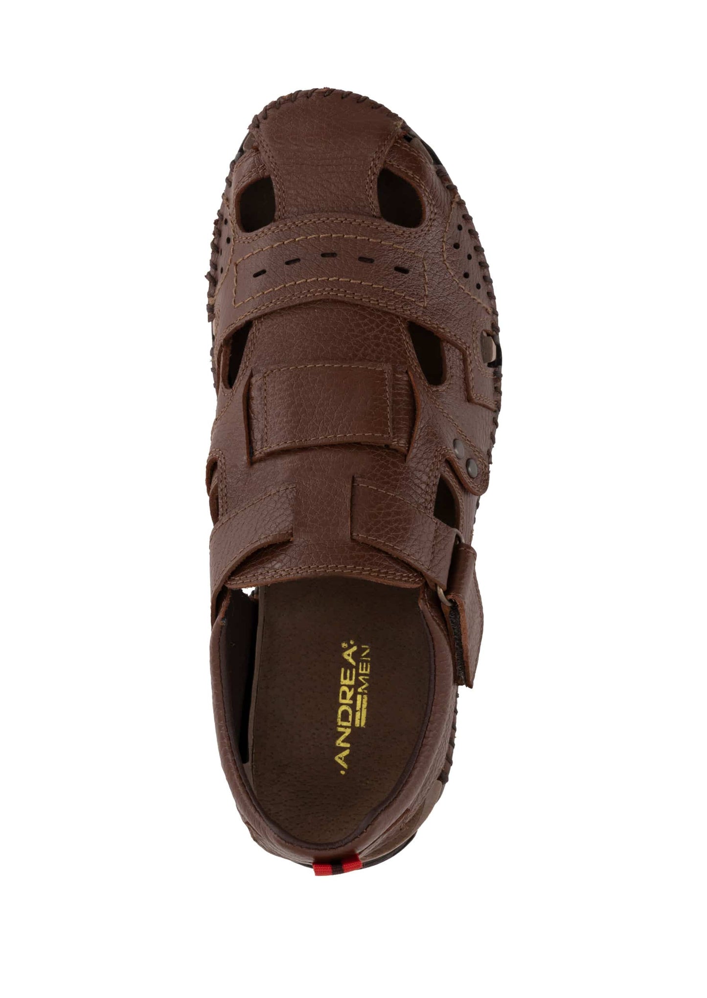 Andrea Men, Men's Sandals Leather 95111-3892107