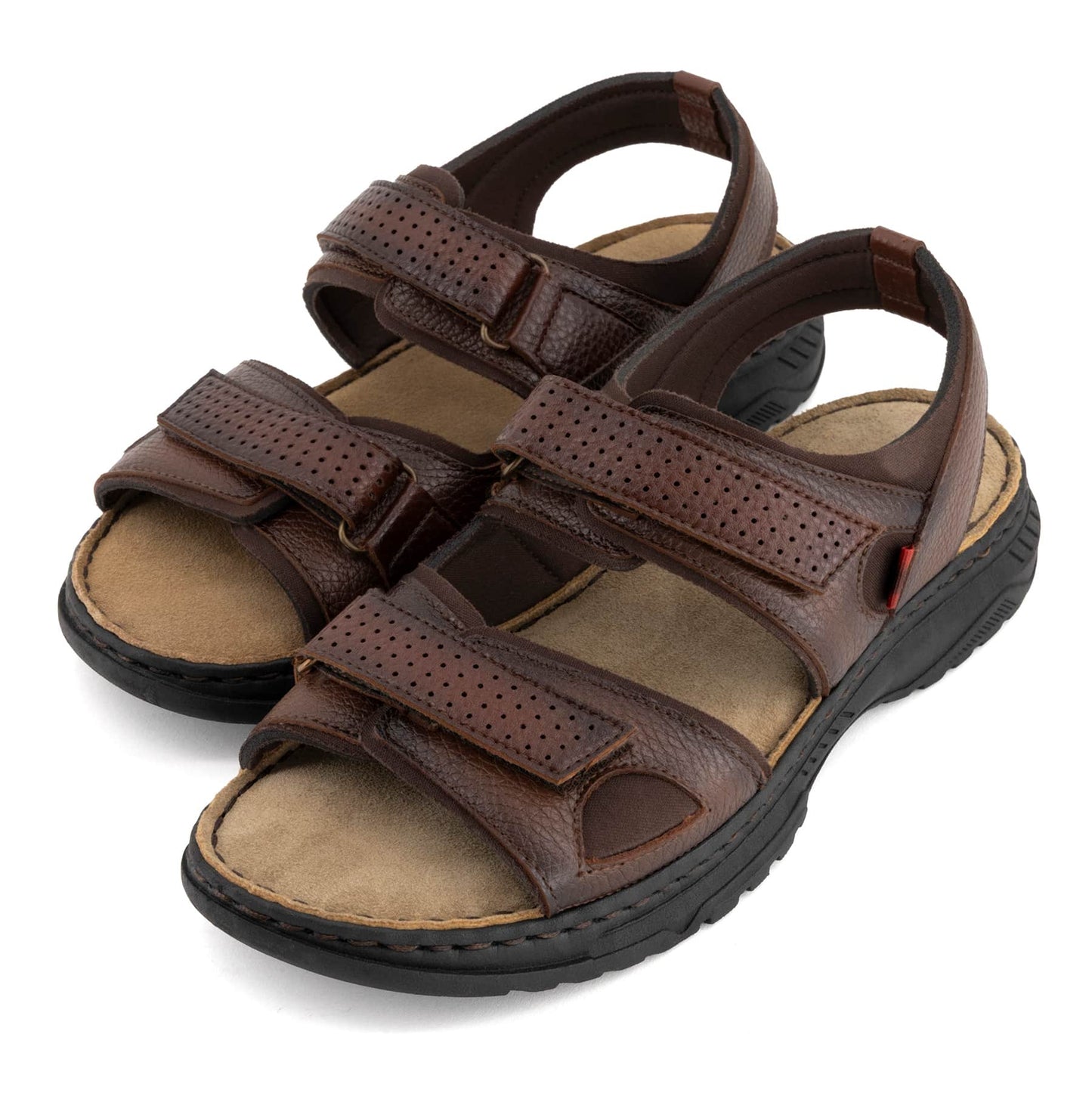 Andrea Men, Men's Sandals Leather 95112-3892121