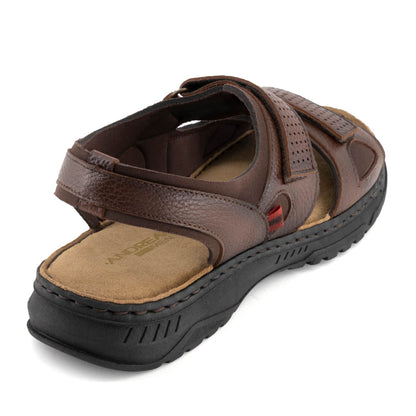 Andrea Men, Men's Sandals Leather 95112-3892121