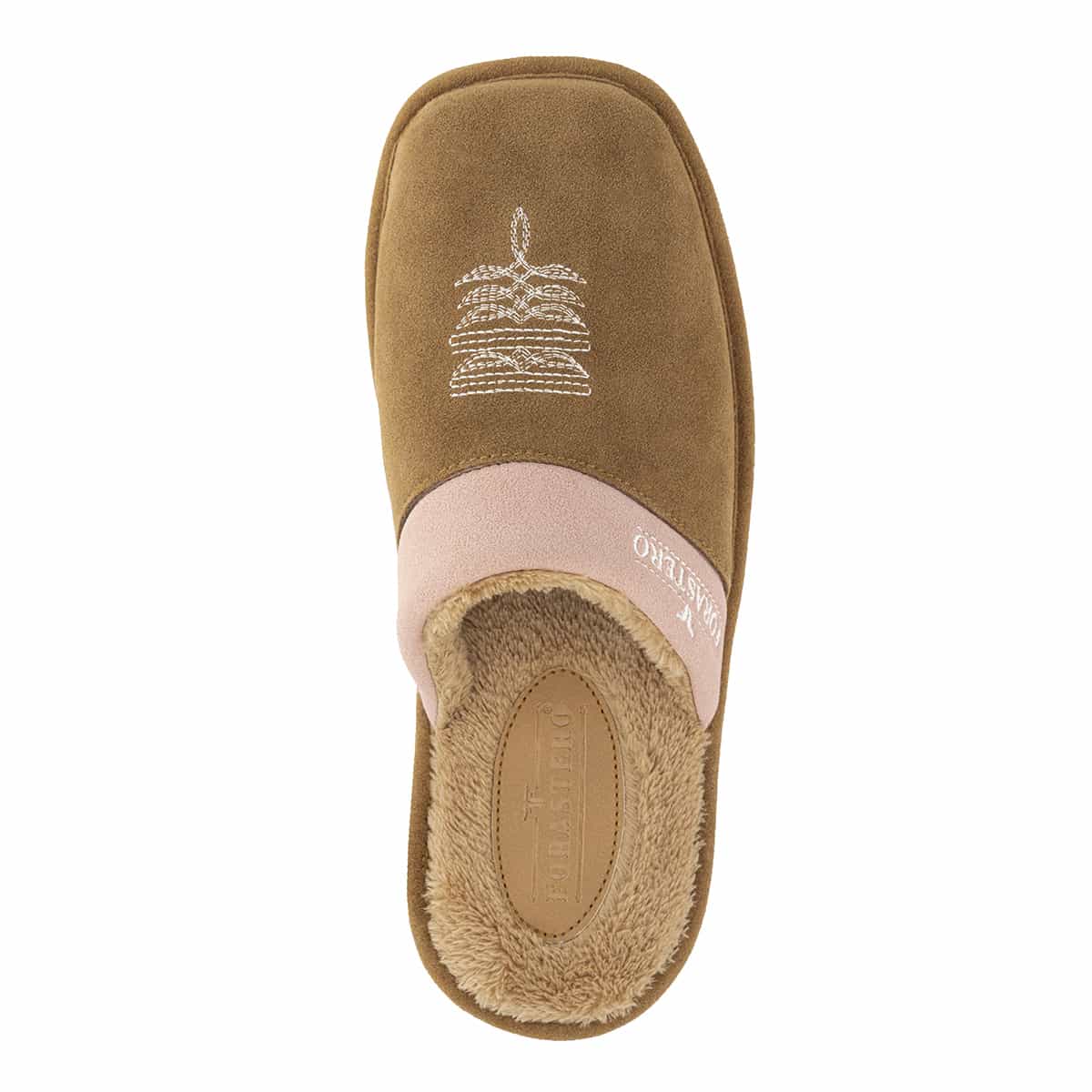 Forastero Women's Western Style Slippers fur lined 98774-3989548
