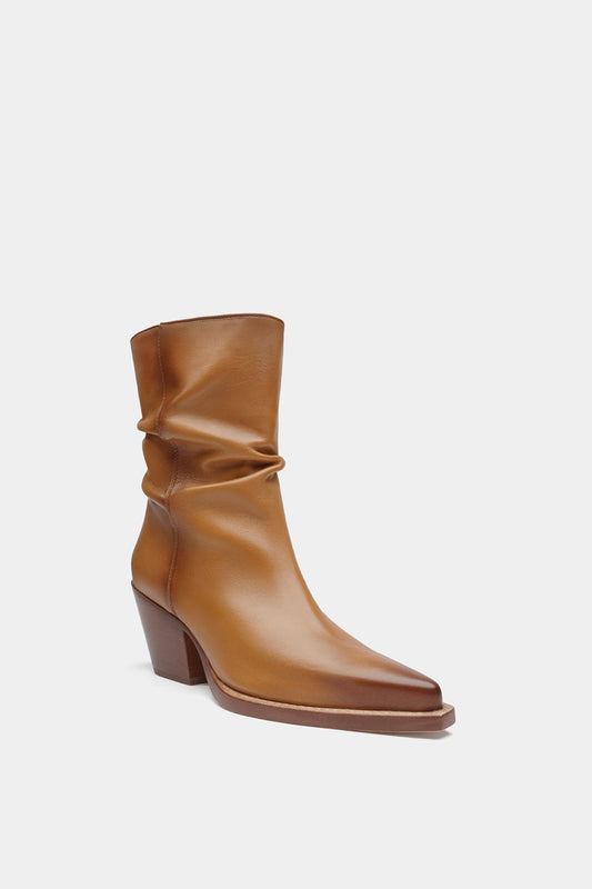 Dante Soft Leather Ankle Boots Gadot For women