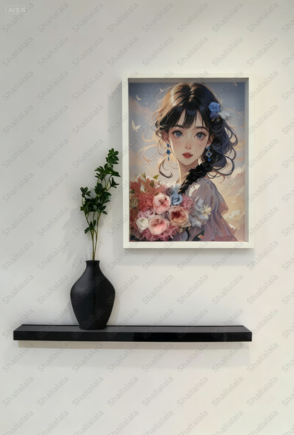 The window to the Soul - Preserved Flowers Wall Art