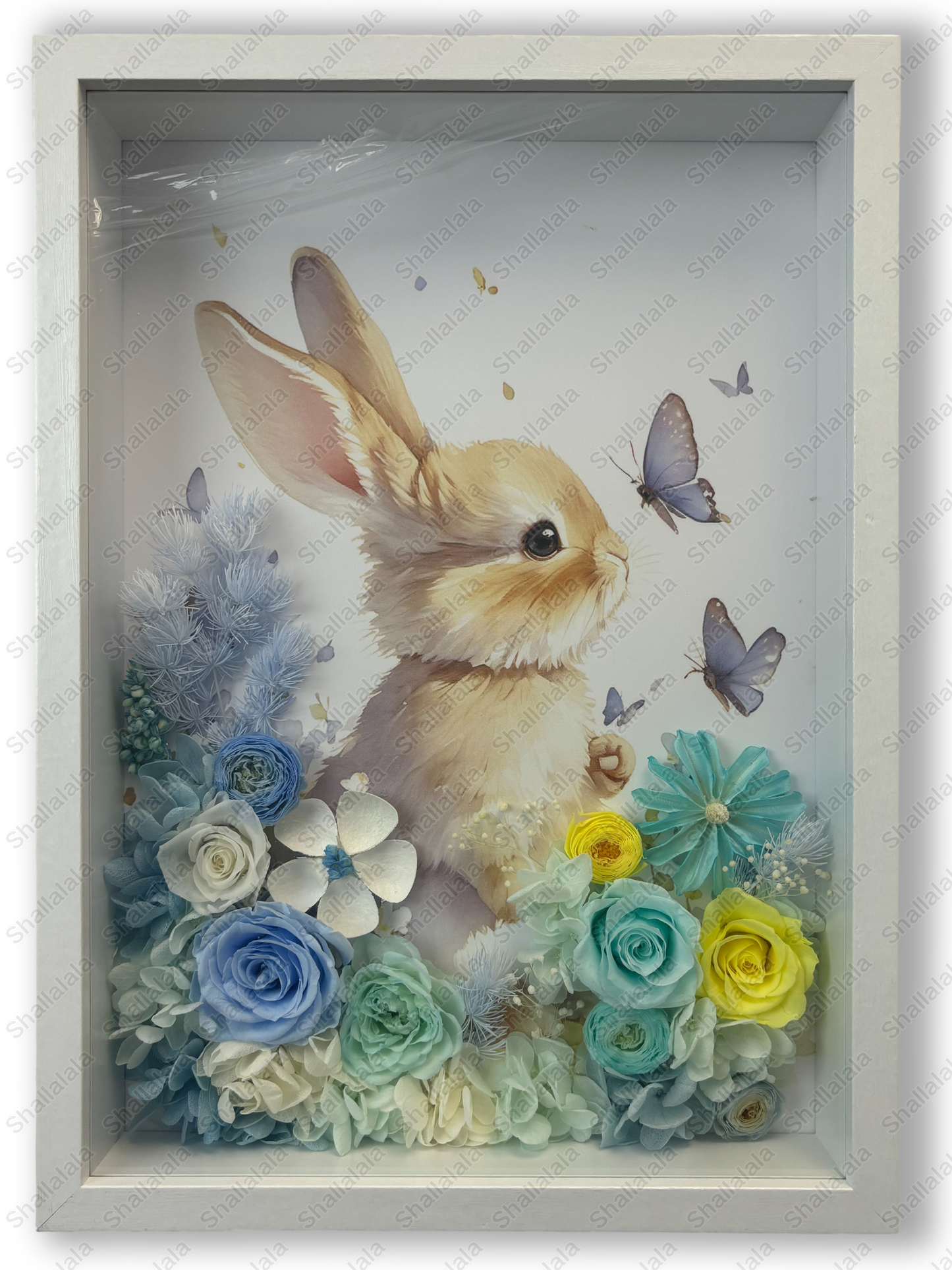 Soft and Smooth - Preserved Flowers Wall Art