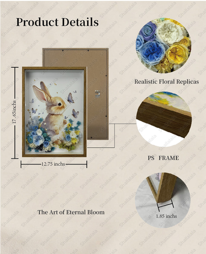 Soft and Smooth - Preserved Flowers Wall Art