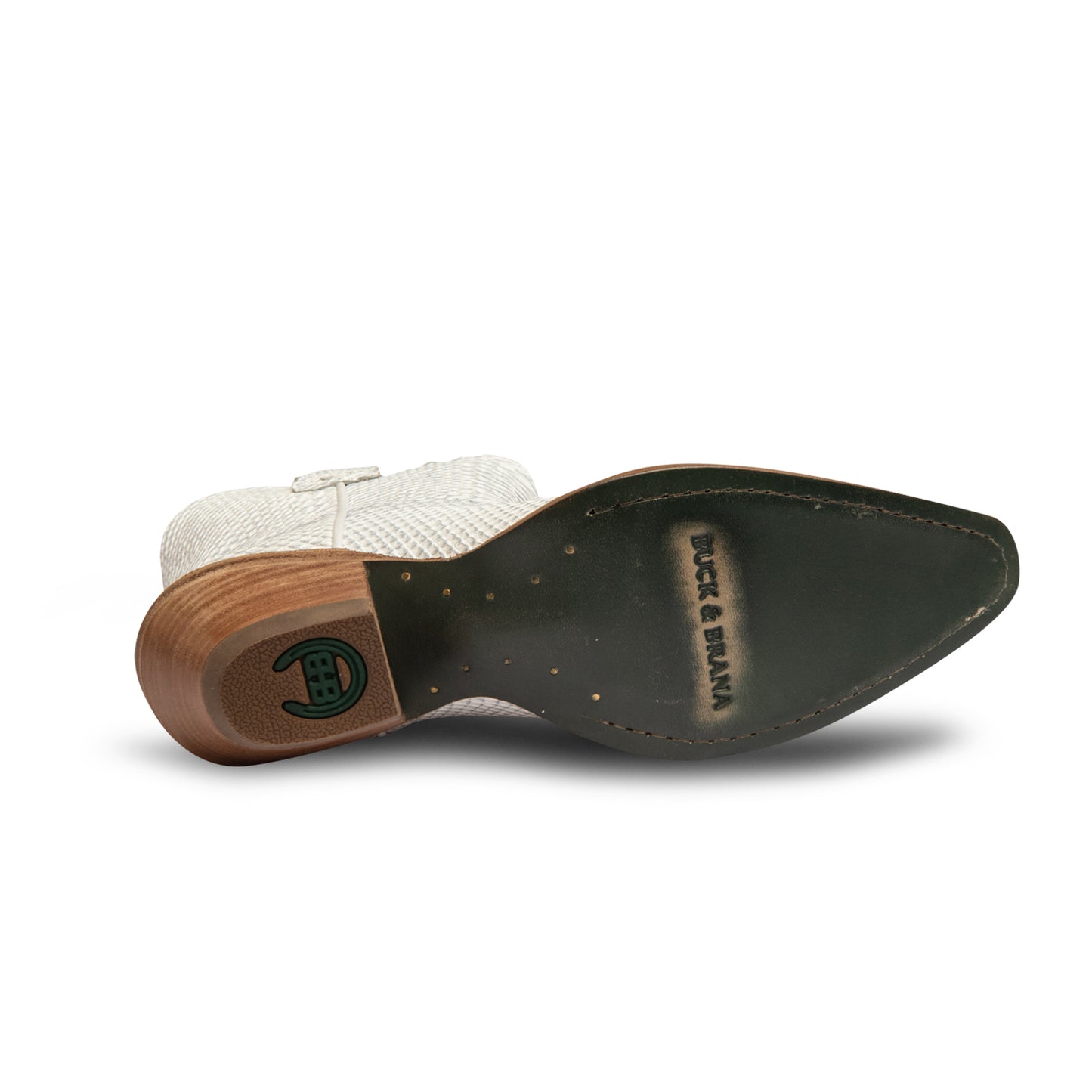 Austin Anaconda Leather Western Booties By Buck & Brana