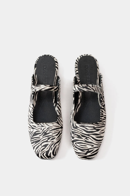 Dante Leather Ballerinas Mara Zebra For women