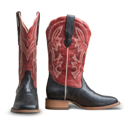 Fedra leather cowgirl boots by buck brana