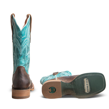 Fedra leather cowgirl boots by buck brana