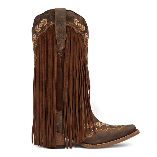 Franny Leather Cowgirl Boots - Classic Western Style & Comfort By Buck & Brana fra47000
