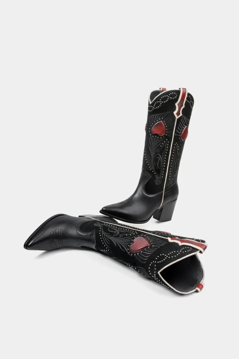 Dante Women's Leather Boots Fiore